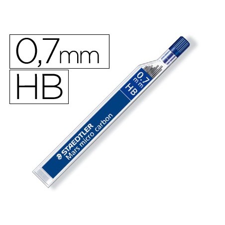 MINAS STAEDTLER MARS MICRO GRAFITE 0,7 MM HB TUBO COM 12 MIN