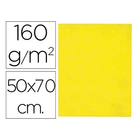 FELTRO LIDERPAPEL 50X70CM AMARELO