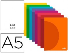 CADERNO AGRAFADO LIDERPAPEL 360 CAPA DE PLASTICO DIN A5 48 F