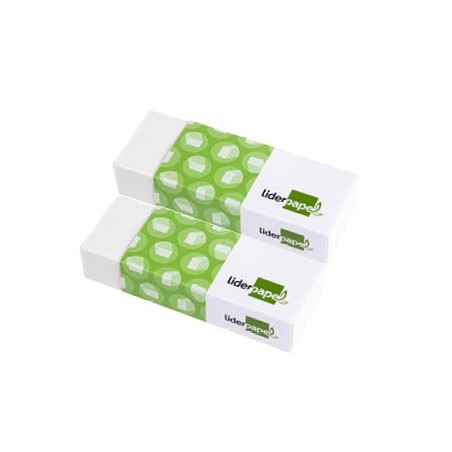 BORRACHA BRANCA LIDERPAPEL EXPOSITOR DE 20 UNIDADES