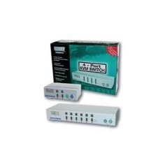 KVM-switch desktop 6 portas PS2 OSD 19, alimentacao / Inform