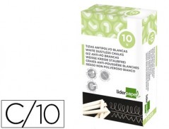 GIZ LIDERPAPEL BRANCO ANTI PO CAIXA 10 UNIDADES