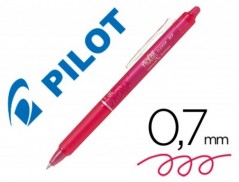 ESFEROGRAFICA PILOT FRIXION CLICKER APAGAVEL 0,7 MM COR ROSA
