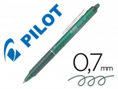 ESFEROGRAFICA PILOT FRIXION CLICKER APAGAVEL 0,7 MM COR VERD