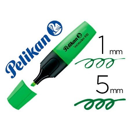 MARCADOR FLUORESCENTE PELIKAN TEXTMARKER 490 VERDE