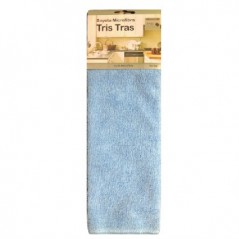 3un Pano Microfibras 30x40cm Azul 1un