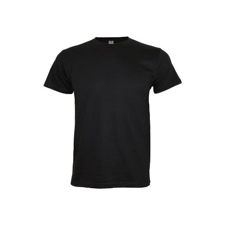 10un T-Shirt Adulto Algodão 155g Preto Tamanho S