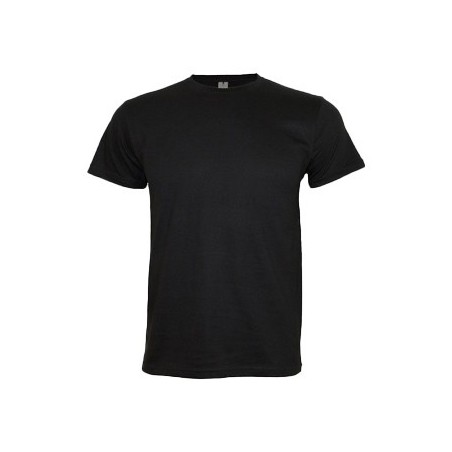 10un T-Shirt Adulto Algodão 155g Preto Tamanho XXL