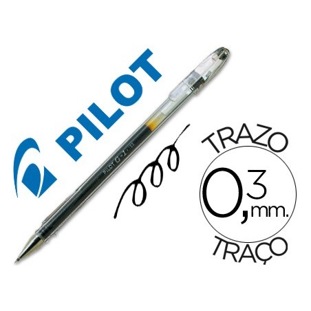ESFEROGRAFICA PILOT G-1 PRETO TINTA GEL