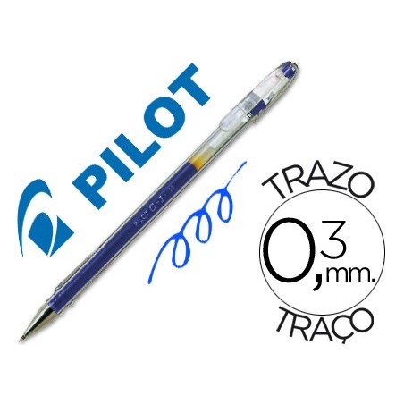 ESFEROGRAFICA PILOT G-1 AZUL TINTA GEL