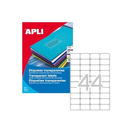Etiquetas Transp.Apli 01223 48,5x25,4 Cx880 / Papeis e Trans