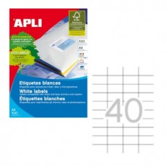 Etiquetas 52,5x29,7 Apli 01286 100 Folhas 4000un