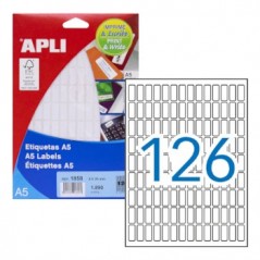 Etiquetas 08x20 Apli 01858 15 Folhas A5 1890un