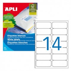 Etiquetas 99,1x38,1 100 Folhas 1400un. / Papeis e Transforma