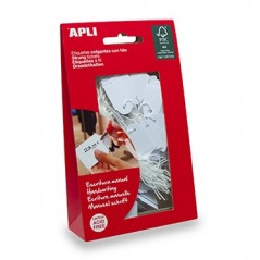 Etiquetas 11x29mm c/Fio Apli Branca 200un / Papeis e Transfo