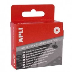 Reforcos Autoadesivos APLI Caixa Dispensadora Branco 500un /