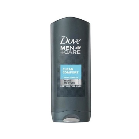 3un Gel de Banho DOVE Men Care Clean Confort 400ml