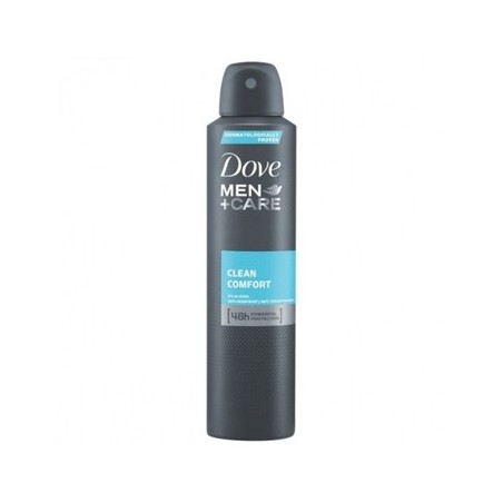 2un Desodorizante Spray DOVE Men Clean Comfort 250ml