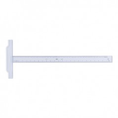 Régua T Plástico 60cm Aristo Geocollege AR23176 c/Escala