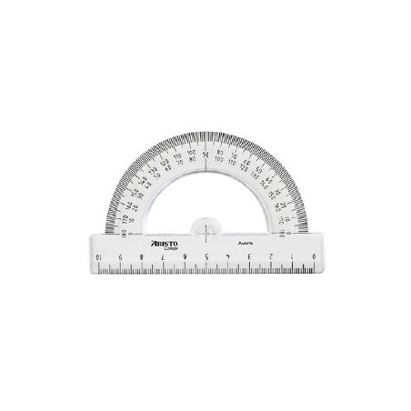 Transferidor Cristal 180G-10cm Aristo Geocollege AR23301