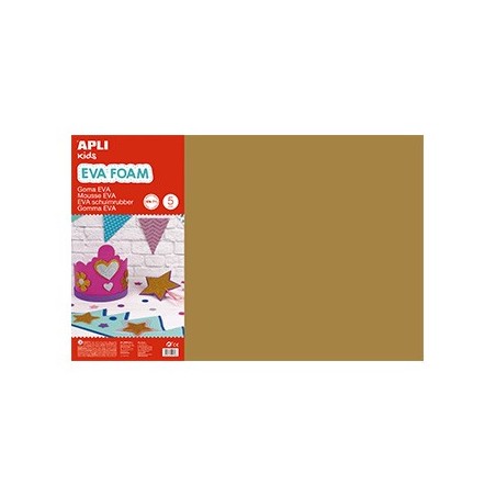 Placa de Cor Musgami 40x60cm 2mm Castanho 5Fls