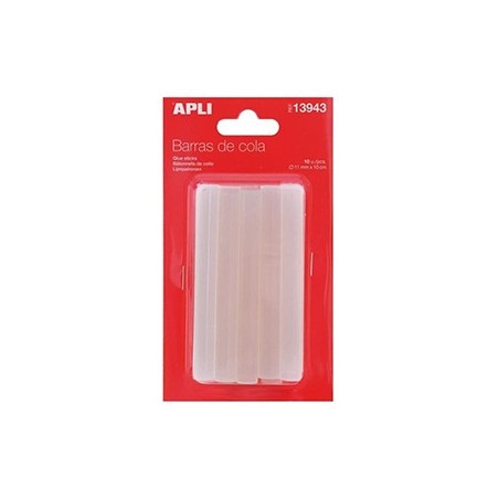 Recargas p/Pistola de Colar Quente Apli 11mm 10un