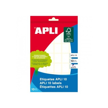 Etiquetas 16x22mm Apli 1639 10 Folhas 420un / Papeis e Trans