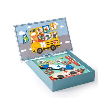 Jogo Educativo Apli Magnetico Tema Carros 25un
