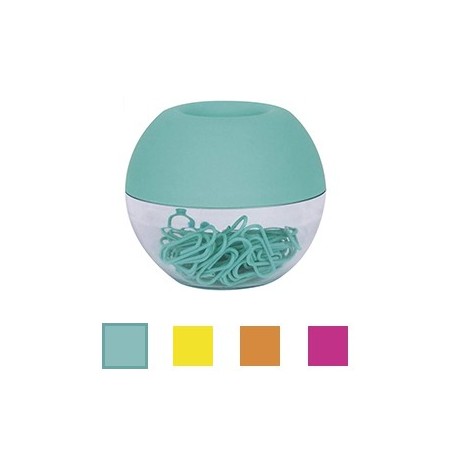 8un Porta Clips Apli Soft Fluor Sortido 1un