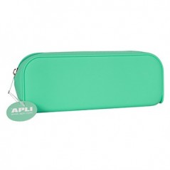 2un Estojo Silicone Apli Soft Nordic Verde 1un