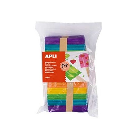 Pau Madeira (Manualidades) Apli Sortido 500un
