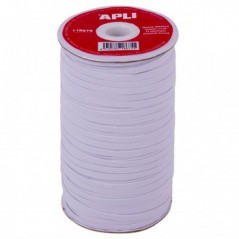 Elástico Fio Bobine Apli Branco 5mmx100m 1un