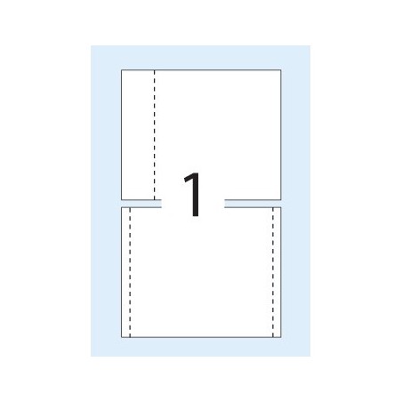 Rotulos para Caixas de CDs Frente e Verso 50 Folhas A4