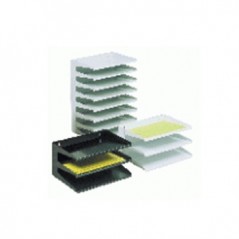 Conjunto 8 Tabuleiros Metalicos Cinza