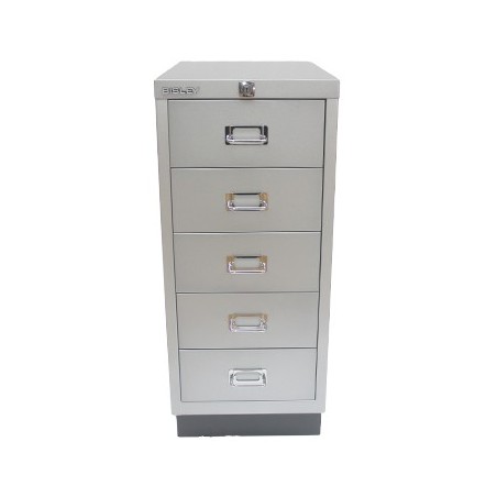 Movel Metal com Fecho 673x279x429mm com 5 Gavetas Silver / M