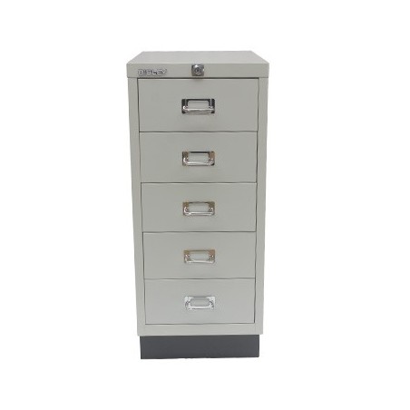 Movel Metal com Fecho 673x279x429mm com 5 Gavetas Cinza / Mo