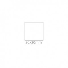 Etiquetas 20x20 Pack de 12 Folhas Brother SC-2000USB