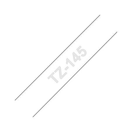 Fita Gravacao 18mmx8mts Transparente/Branco