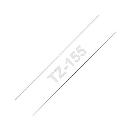 Fita Gravacao 24mmx8mts Transparente/Branco