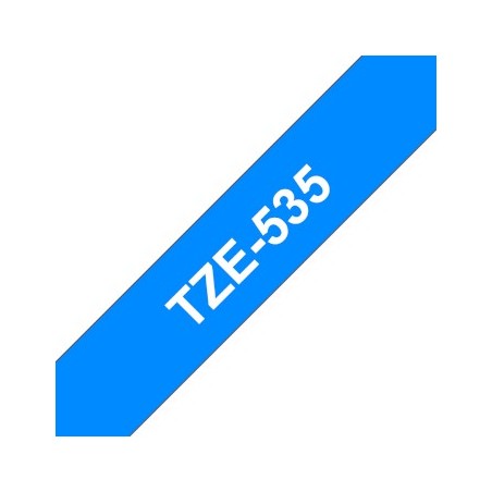 Fita Gravacao 12mmx8mts Azul/Branco