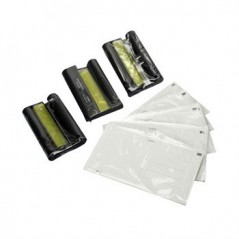 Recarga + Papel Posta 10x15Cm (3 Packs x 36 Folhas)