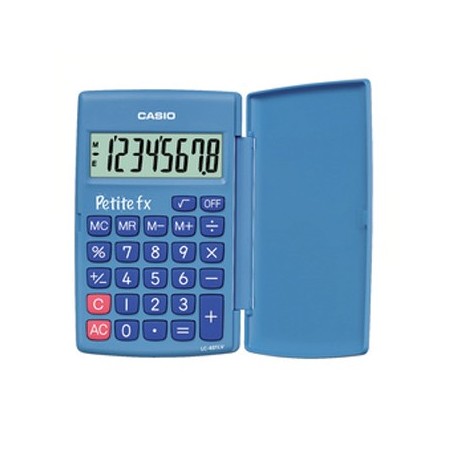 Calculadora de Bolso Casio LC401LV Azul / Escritorio e Papel