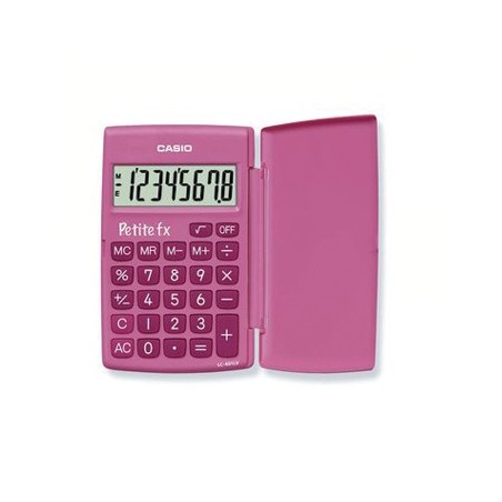Calculadora de Bolso Casio LC401LV Rosa / Escritorio e Papel