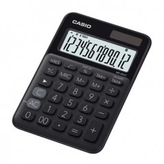 CASIO Calculadora de Secretaria Casio MS20UCBK Preto 12 Digi