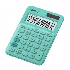 CASIO Calculadora de Secretaria Casio MS20UCGN Verde Claro 1