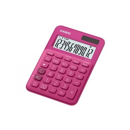 CASIO Calculadora de Secretaria Casio MS20UCRD Vermelho 12 D