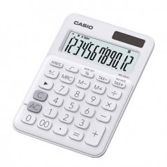 CASIO Calculadora de Secretaria Casio MS20UCWE Branco 12 Dig