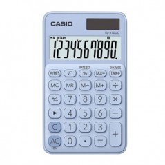 CASIO Calculadora de Bolso Casio SL310UCLB Azul Claro 8 Digi