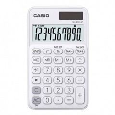 CASIO Calculadora de Bolso Casio SL310UCWE Branco 8 Digitos