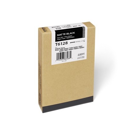 Tinteiro p/Epson Stylus Pro 7800/9800 220ml Preto / Tinteiro